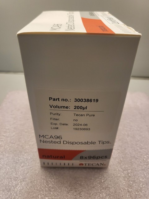 Tecan 30038619 200µl Mca96 Nested Disposable Tips Tip for sale online ...