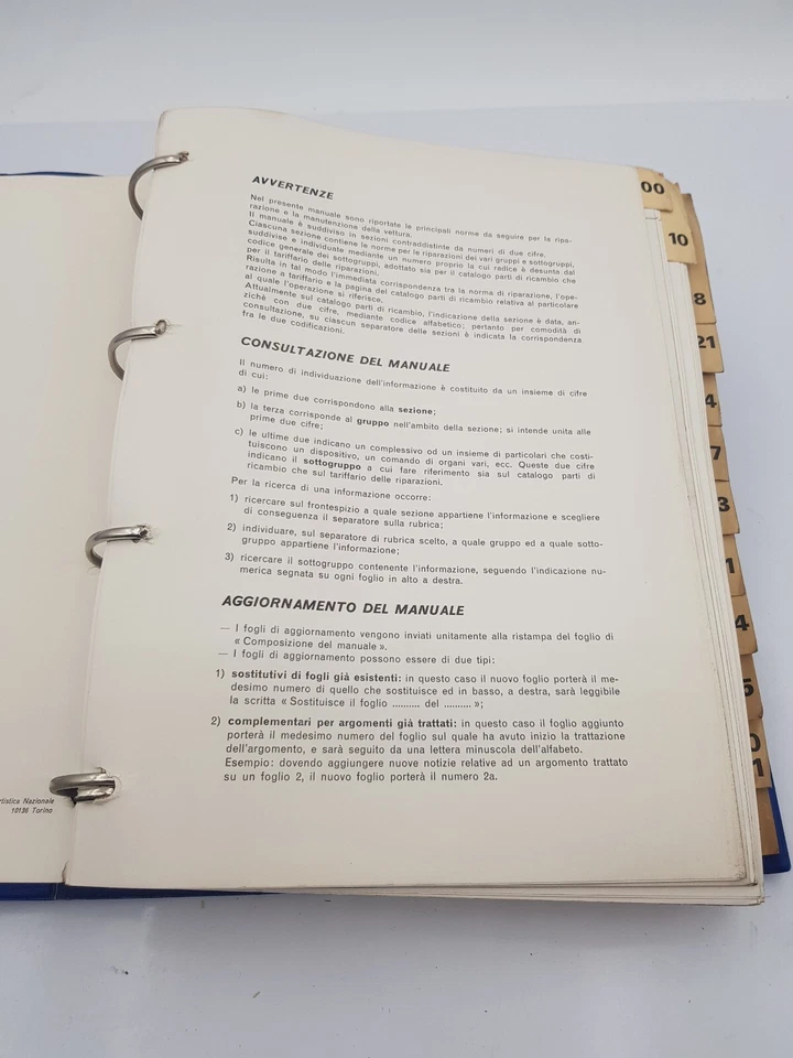 Manual de Taller Fiat 132 Normas para Las Reparaciones Asistencia Técnica Y La - Imagen 4 de 4