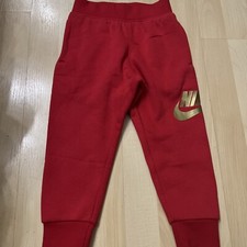 Image of nike boys red joggers age 2-3