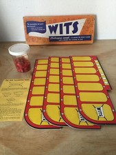 Vintage Wits Game Made in USA By Wits Co. Half A Million Possible Problems.
