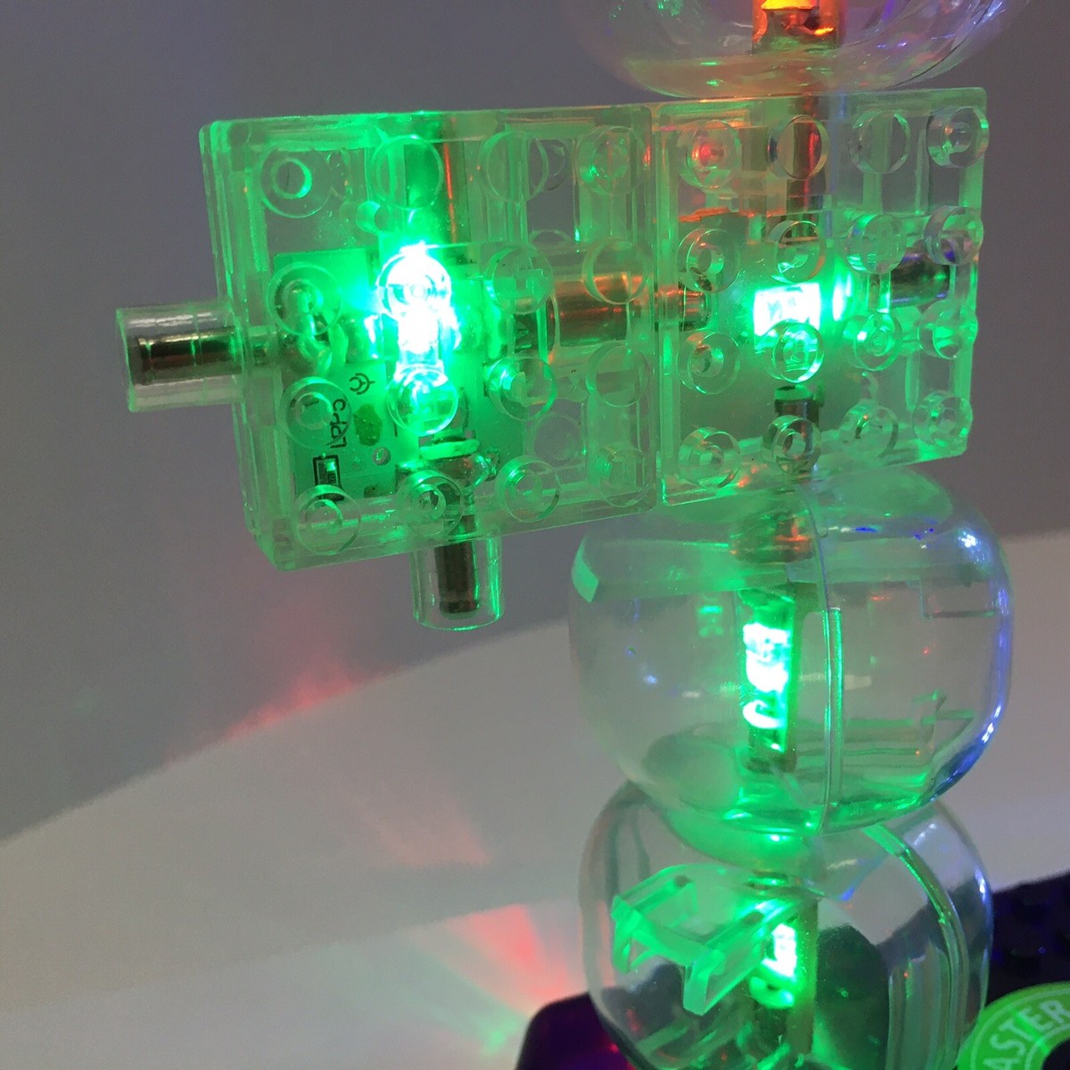 Laser Pegs LED Light Up Building Block Construction Set COMP LEGO