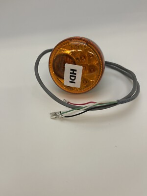 Harley Sportster OEM HDI LED Turn Signal Assembly Rear Black Amber