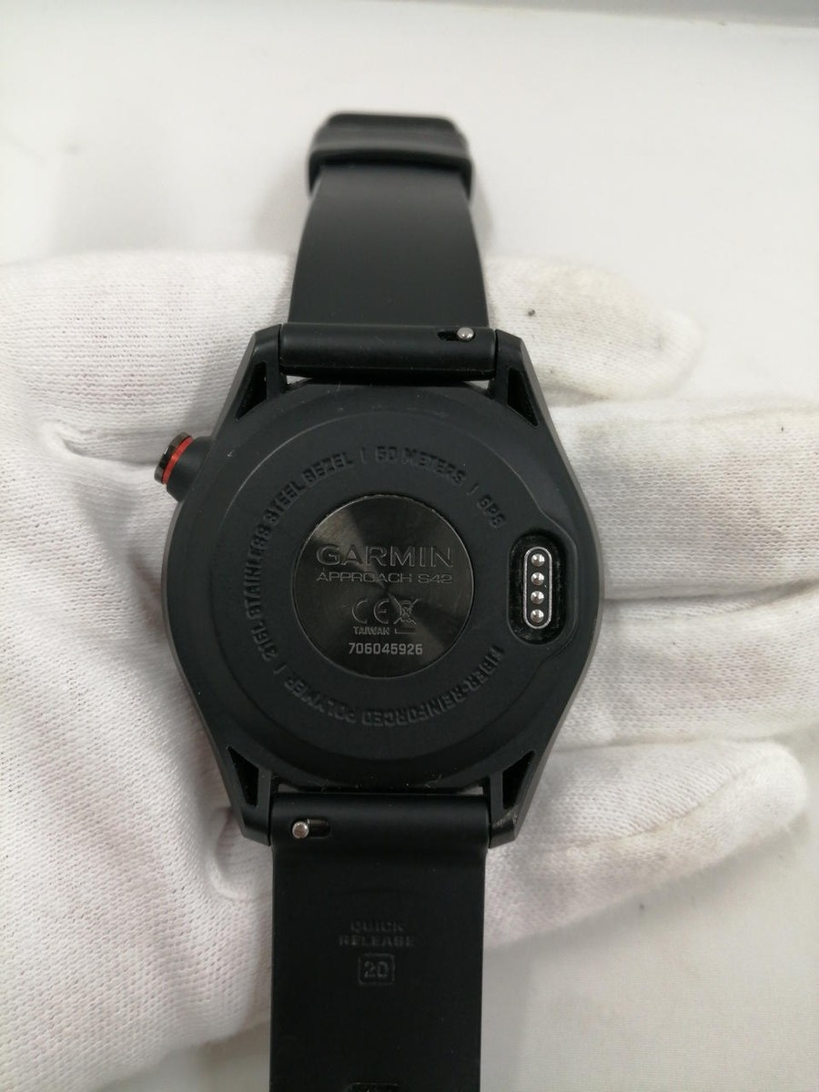 【美品】Garmin ガミン Approach S42 Black (2584) Amazon.com: Garmin Approach S42, GPS Golf Smartwatch