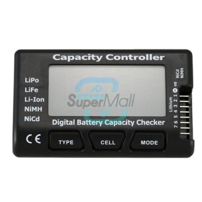 RC CellMeter-7 Digital Battery Capacity Checker For LiFe LiPo Li-ion NiMH Nicd