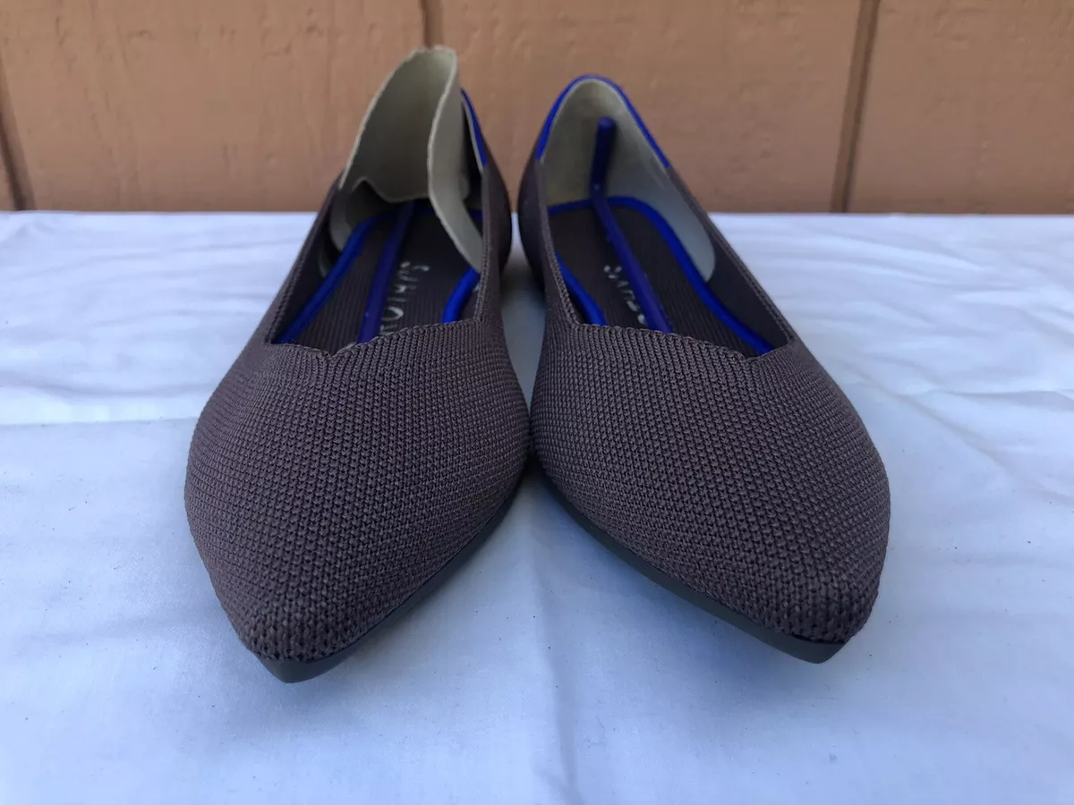 NEW RARE Retired Rothy s Mink The Point Women US 8.5 Brown Luxury