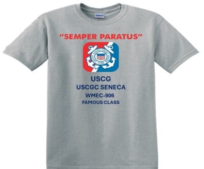 USCGC SENECA  WMEC-906* FAMOUS CLASS *SHIRTS.USCG OFFICIALLY LICENSED