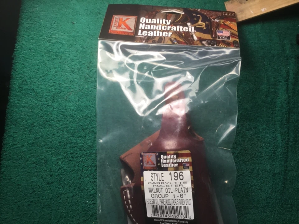 Triple K holster Style 196 S&W K/L  frame or similar 6 inch RH. NEW - Image 2 of 4