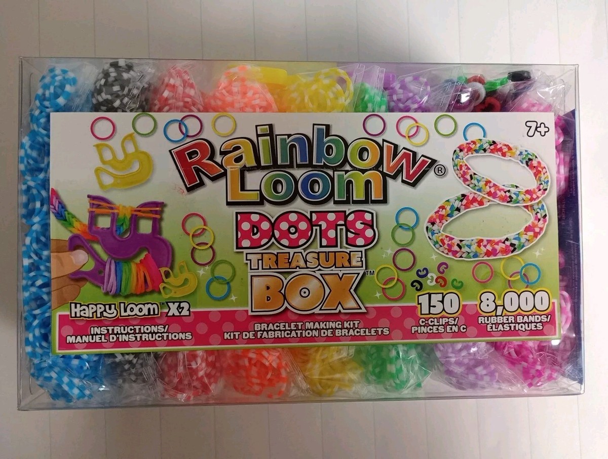 Treasure Box Rainbow Loom Bands Kit Rainbow Loom Neon Treasure Box