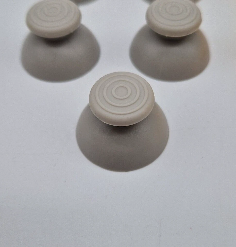 10 x Nintendo Gamecube Controller Thumbsticks Analog Joystick - Grey & Yellow C - Image 2 of 4