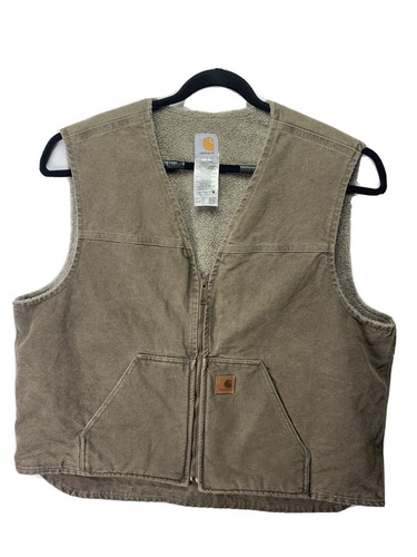 Vintage Carhartt V26 MRH Brown Sherpa 