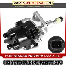 New Ignition Distributor with Cap & Rotor for Nissan Navara 1999 L4 2.4L KA24DE