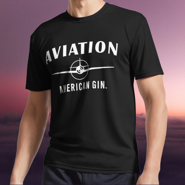 New Shirt Aviation American Gin Active Logo T-Shirt Funny Size S to 5XL