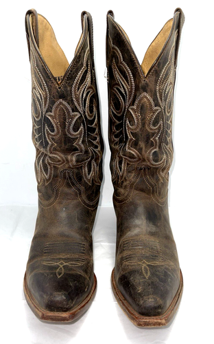 Shyanne Loretta Western Cowboy Boots #OG140201 Women’s Size 10M Brown B*JS - Afbeelding 3 van 8