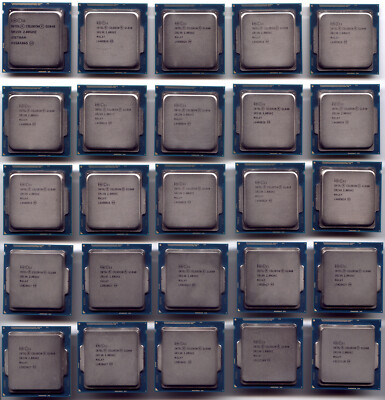 25 pcs Intel Celeron G1840 2.8 GHz LGA 1150 BX80646G1840 Haswell SR1VK Processor