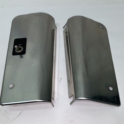 04 Harley-Davidson FLSTCI Heritage Softail Fork Tins w/ Side Covers - Picture 3 of 4