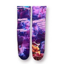 Bowser Singing Peaches Song Socks