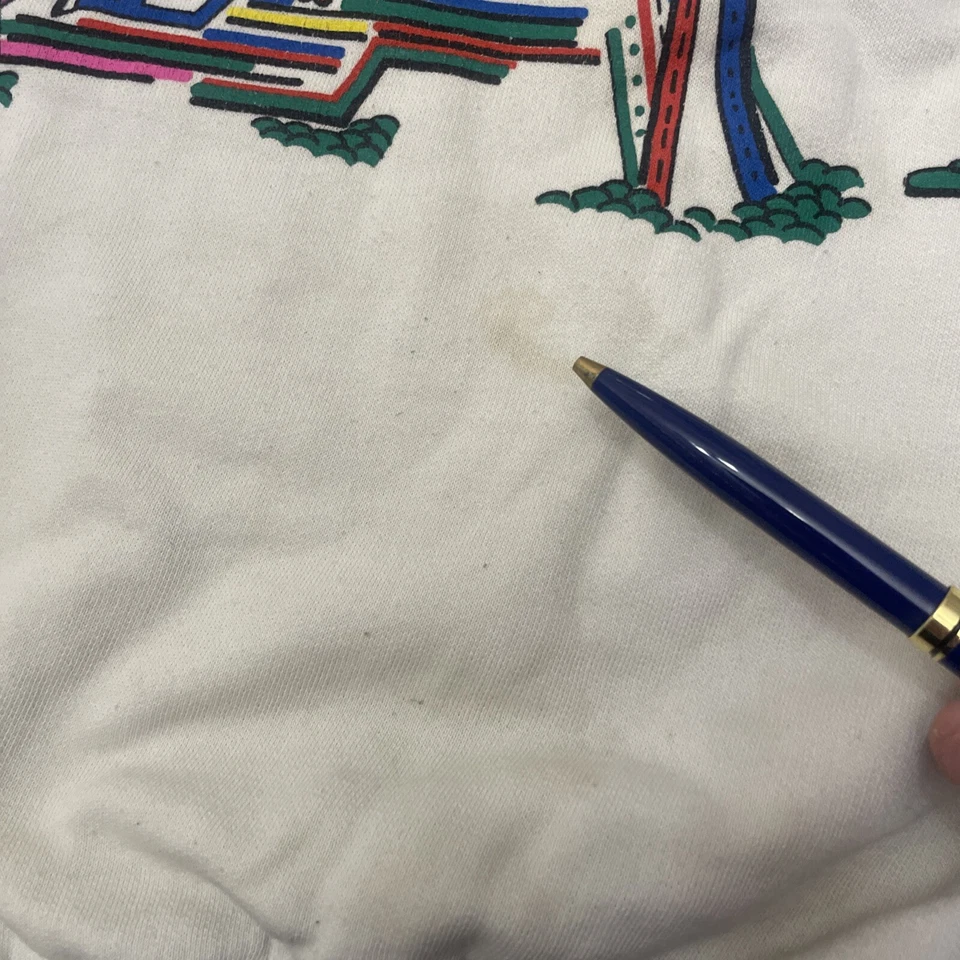 Suéteres de Colección Años 90 Noticias de Hoy Columbia Pullover Suéter Lote de 4 Para Hombre’s M Foto 3 de 4