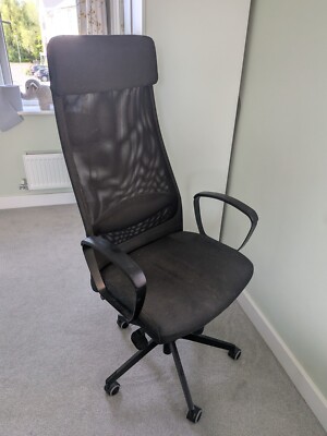 Markus Office Grey Office Chair With Arms Ikea Markus Office Chair