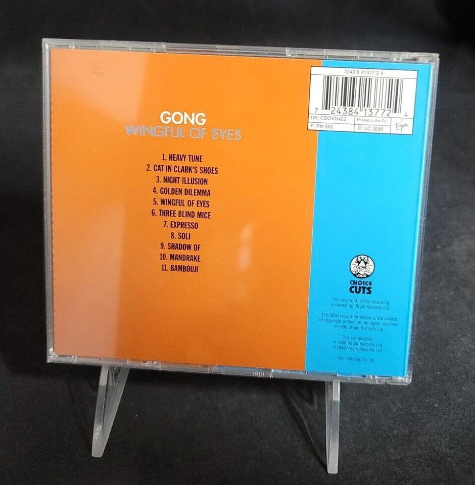 Gong - Wingful of Eyes (CD) 1986 [UK] Foto 2 de 3