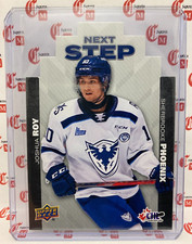 Joshua Roy - NEXT STEP Die Cut Rookie 2021-22 UD CHL - Sherbrooke Phoenix  NS-12
