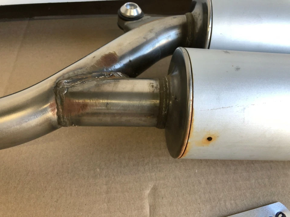 SILENCIADOR BIMOTA DB 3 1995 LH RARO GENUINO OEM LOTE 56C6539 Foto 3 de 4