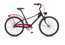 BICI MBM BICICLETTA BYE BYE MOD. 590 26" COASTER 3S COLORE NERO-FRAGOLA CONTROP