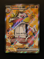 Carta Pokemon Skeledirge EX 233/193 Evoluzioni a Paldea PAL Holo Full Art ITA NM