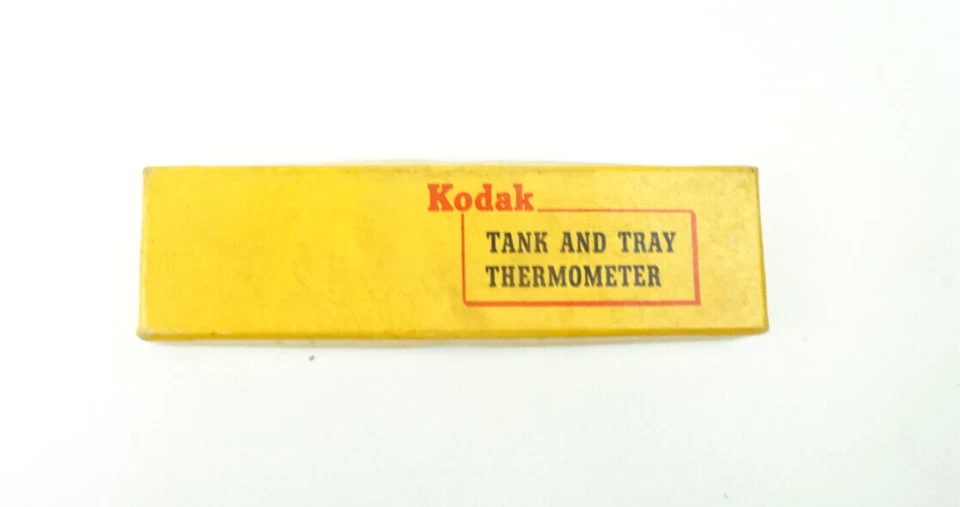 Termómetro de tanque y bandeja Kodak en caja con instrucciones desarrollo de fotografía Foto 4 de 4