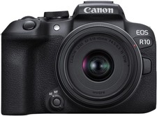 Canon EOS R10 Mirrorless Camera w/RF-S18-45mm f/4.5-6.3 is STM Lens Kit