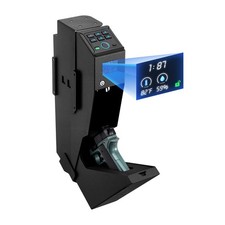 VEVOR Coffre-Fort pour 1 Pistolet et Chargeur Empreinte Digitale Clavier et Clé