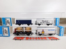 4x Märklin H0 AC Car 4405 Cfl 4432 Alsace 4566 Sj 4568 Sncb Top + Box #DL855-0,5