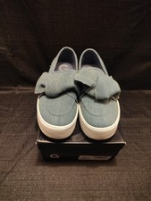 G by Guess Chippy Denim Platform Sneaker 2007  Size 7.5 M  pre-owned w/ box 