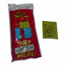 2025 McDONALD'S Grinch Christmas SEALED MYSTERY Socks Pickle Salt Free Shipping