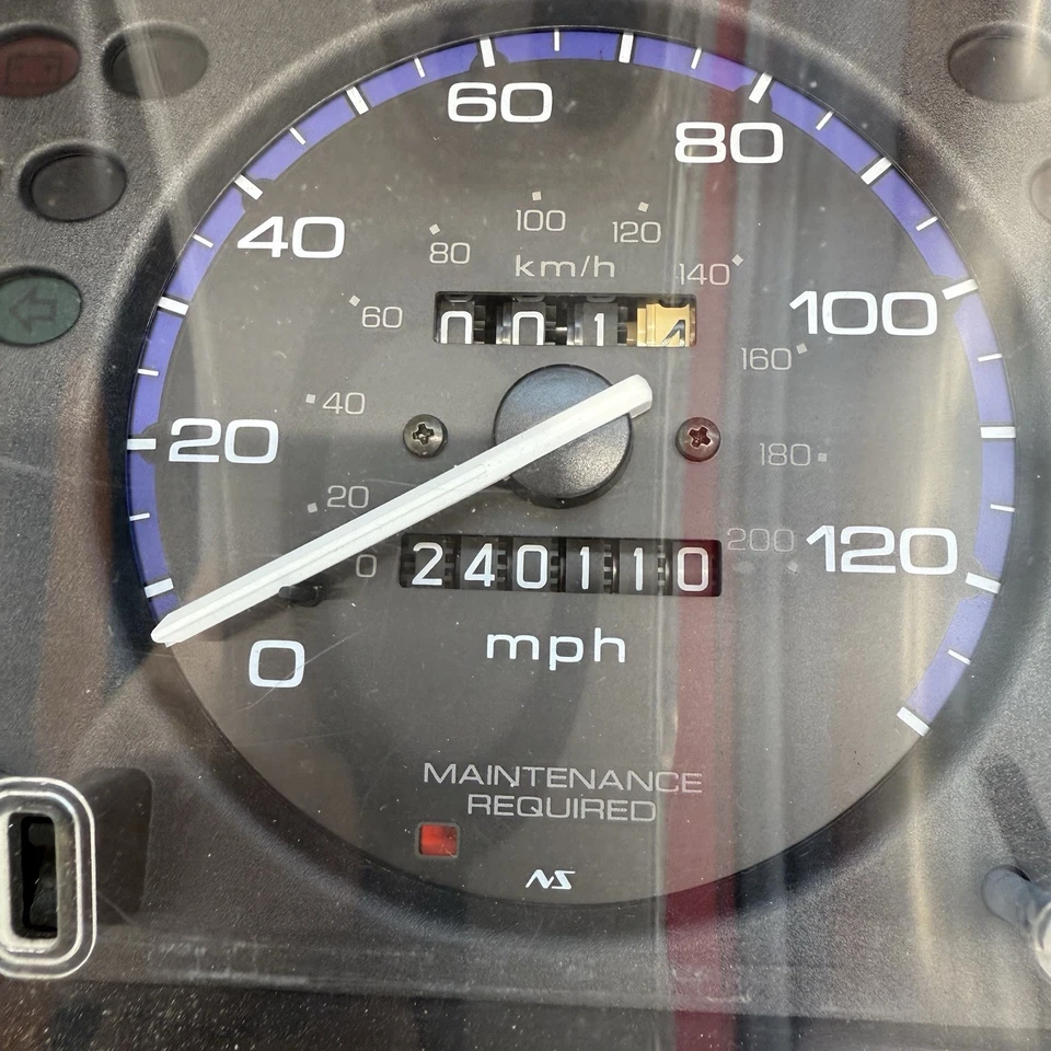 Cuadro de instrumentos Honda Civic 1996-2000 M/T 5 velocidades (240 k millas) fabricante de equipos originales Foto 4 de 4