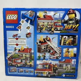 Lego City FIRE EMERGENCY 60003 Factory Sealed 2013 Retired 301 Pieces See Desc