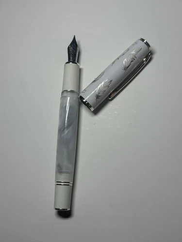 Hongdian N8 Acrylic Fountain Pen "M" Long Knife Nib Writing Pen - product listing photo