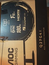 AOC Q27G4X 27-inch IPS Gaming Monitor 180hz 2560x1440