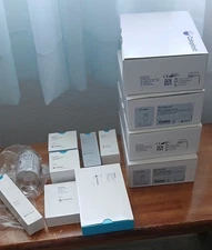 GOODIE BOX OF MANY ILEOSTOMY SUPPLIES-Pouches,Barrier Rings,Spray,Paste & more!