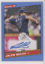 2020 Panini Donruss Retro 1986 Signatures Jalen Beeks #86S-JB Auto 0d3i