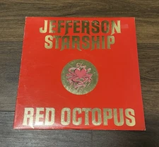 Jefferson Starshop Red Octopus 1975 Grunt Record Vinyl Lp