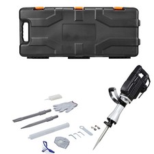 Uimoso Marteau Piqueur Électrique 2800 W 1200 BPM avec 2 Burins pour Démolition