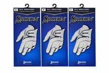 Srixon Men's All Weather Golf Glove- 3 PACK SELEC SIZE 