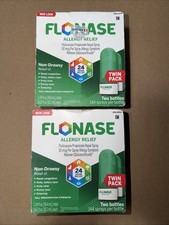 LOT OF 2 Flonase Allergy Relief 2 x 144 Sprays