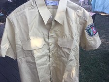 Hemd Gr&ouml;&szlig;e 42 Polizei NRW keine g&uuml;ltige Dienstkleidung Selbsteinkleidung Vintage