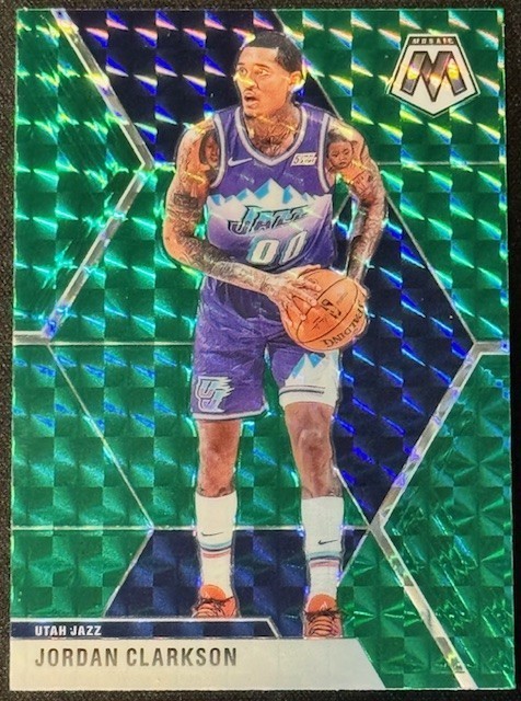 Jordan Clarkson 2019-20 Panini Mosaic Basketball - Mosaic Prizm #197
