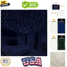 Starry Sky 808 PCS Glow in The Dark Wall Decals - Perfect Birthday Gift