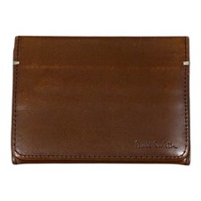 Paul Smith Authentic Leather Business Card Case - Camel