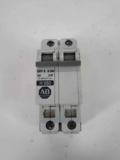 Allen-Bradley 1492-CB2 H060 SER C 2-Pole Circuit Breaker, 480Y/277VAC 6Amp