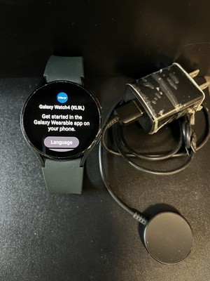 Samsung Galaxy Watch 4 SM-R870 Black 44mm 16GB Used Tested Accessories