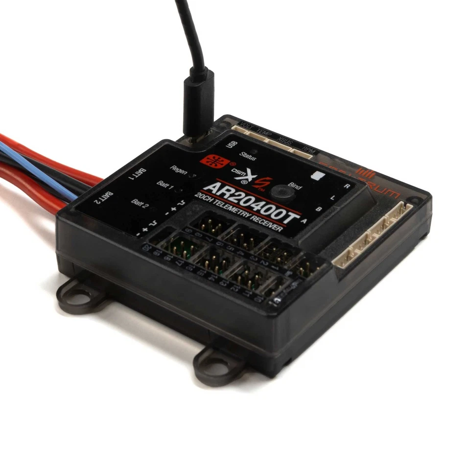 AR20400T 20 Channel PowerSafe Telemetry Receiver, SPMAR20400T, Multi - Image 4 of 4